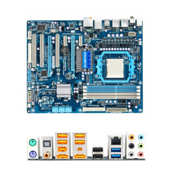 Дънна платка Gigabyte 790XT-USB3, AMD 790X, AM3 (up to 140W), DDR3, 2xPCI-E (CF), SB7.1, Lan1000, SATA RAID 0,1, 5, 10, eSATA, USB3.0, 3x1394, ATX | JAR Computers Gigabyte 790XT-USB3