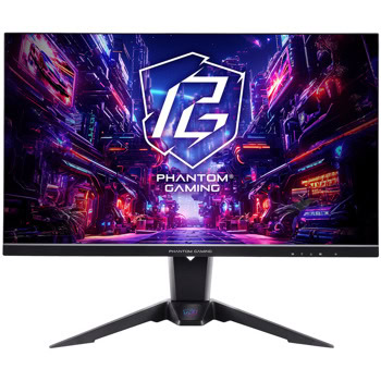 Монитор ASRock PG27QFT2A (90LXA0B0-A0E0A0J), 27" (68.58cm) IPS панел, 180Hz, QHD, 1ms, 400cd/m2, DisplayPort, HDMI, Wi-Fi | JAR Computers ASRock PG27QFT2A 90LXA0B0-A0E0A0J