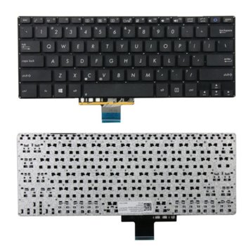 Клавиатура за лаптоп Asus съвместима със серия S301, S301L, S301LA, S301LP, черна, без рамка, малък Enter | JAR Computers Клавиатура за лаптоп Asus S301 S301L S301LA S301LP