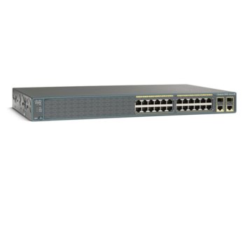 Cisco Catalyst 2960 24 10/100 + 2 T/SFP LAN Lite