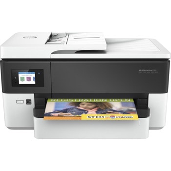 Мултифункционално мастиленоструйно устройство HP OfficeJet Pro 7720 Wide, цветен, принтер/копир/скенер/факс, 1200 x 1200, 34 стр/мин, LAN, WI-FI, USB, A3 | JAR Computers HP OfficeJet Pro 7720 Wide Y0S18A