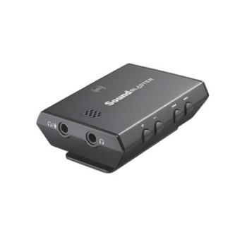 Външна звукова карта Creative Sound Blaster E3, 2.0, Bluetooth, 112dB, с вграден микрофон | JAR Computers Creative Sound Blaster E3