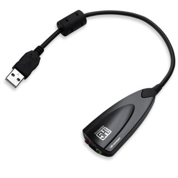 Външна звукова карта 17404, 7.1, USB | JAR Computers DF17404