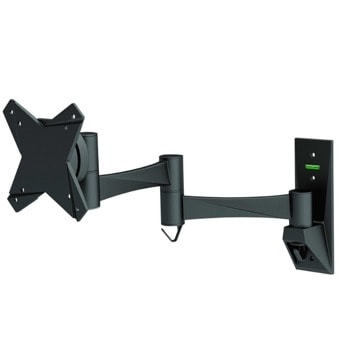 Стойка за телевизор NewStar FPMA-W832, за стена, за екрани от 10" до 30", макс. тегло до 15кг., VESA 100x100, регулируема, черна | JAR Computers NewStar FPMA-W832
