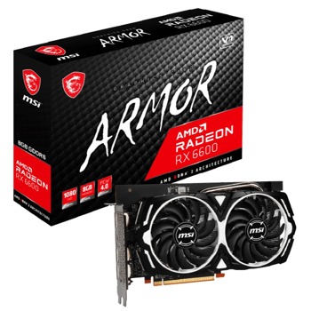 MSI Radeon RX 6600 Armor 8G