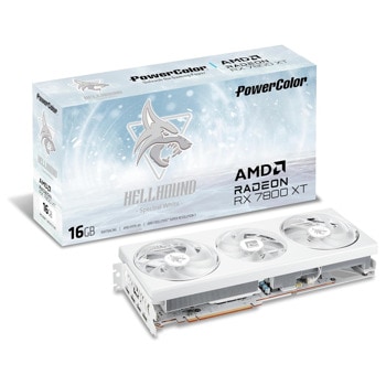 PowerColor Radeon RX 7800 XT 16GB Hellhound White