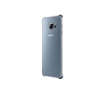 Clear Cover Samsung Galaxy S6 Edge, Silver