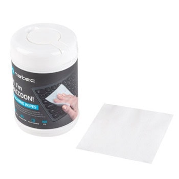 Natec Cleaning Wipes Raccoon 10x10 cm 100 бр.