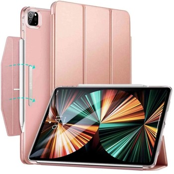 Калъф за таблет ESR Ascend Trifold Case за Apple iPad Pro 12.9 M1 (2021), с поставка, розов | JAR Computers ESR Ascend Trifold Case ESR347RS