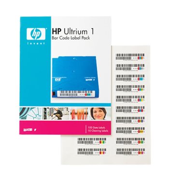 Хартия HP LTO1 Ultrium Bar Code label pack (110 pack) | JAR Computers HP LTO1 Ultrium Bar Code label pack