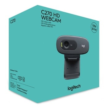 Logitech C270 Black разопакован продукт