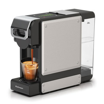 Кафемашина на капсули Rohnson R-98044, 1450W, 19bar, 1l вместимост на резервоара за вода, защита от прегряване и свръхналягане, черна | JAR Computers Rohnson R-98044