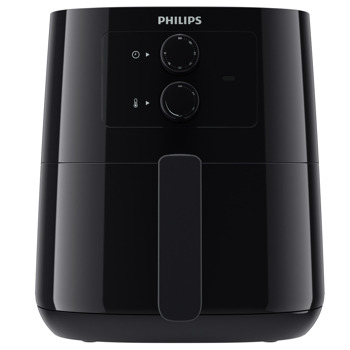 Фритюрник с горещ въздух Philips HD9200/90 AirFryer, горещ въздух, 4.1 л. вместимост, автоматично изключване, светещ индикатор, антихлъзгаща се основа, 1400W, черен | JAR Computers Philips HD9200/90 AirFryer