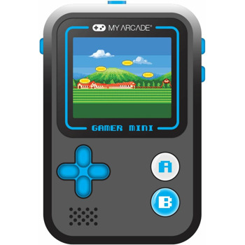 Мини конзола My Arcade Gamer Mini Classic 160in1, 1.8" цветен екран, преносима, 160 вградени игри, черно-синя | JAR Computers My Arcade Gamer Mini Classic 160in1 Blue