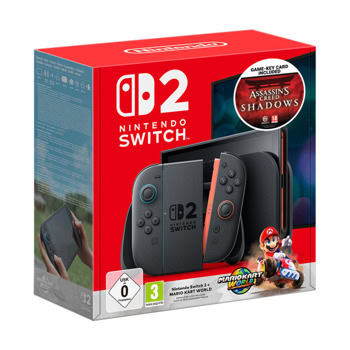 Nintendo Switch 2 + Kart & AC Shadows 256GB Black