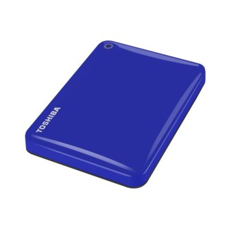 1TB Toshiba Canvio Connect II Blue + Trust Barra