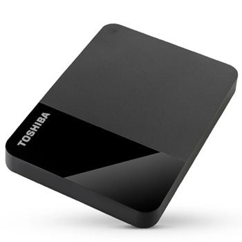 Твърд диск 1TB Toshiba Canvio Ready, черен, външен, 2.5" (6.35 cm), USB 3.2 Gen 1 | JAR Computers Toshiba Canvio Ready 1TB Black HDTP310EK3AA