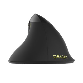Безжична вертикална мишка DELUX M618mini black