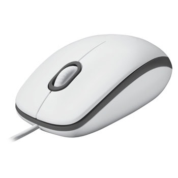 мишка logitech m100 white