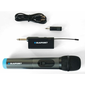 Микрофон Blaupunkt WM40U, безжичeн, 16 канала, черен | JAR Computers Микрофон Blaupunkt WM40U