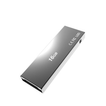 Памет 16GB USB Flash Drive, Addlink U20, USB 2.0, сребриста | JAR Computers Addlink Flash U20 16GB - ad16GBU20T2