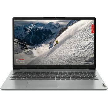 Лаптоп Lenovo IdeaPad 1 15ALC7 (82R400P9BM)(сив), осемядрен AMD Ryzen 7 5700U 1.8/4.3GHz, 15.6" (39.62cm) Full HD IPS Anti-Glare Display, (HDMI), 16GB DDR4, 512GB SSD NVMe, 1x USB 3.2 Gen 1 Type-C, No OS | JAR Computers Lenovo IdeaPad 1 15ALC7 82R400P9BM