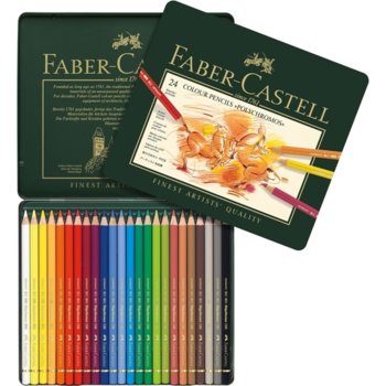 Faber-Castell Polychromos 24 цвята