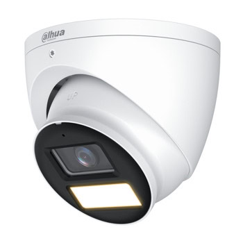 Аналогова камера Dahua HAC-HDW1239T-A-LED-0280B-S3, куполна камера, 2MPix(1920x1080@30fps), 2.8mm обектив, IR осветеност (до 40m), външна IP67 | JAR Computers Dahua HAC-HDW1239T-A-LED-0280B-S3