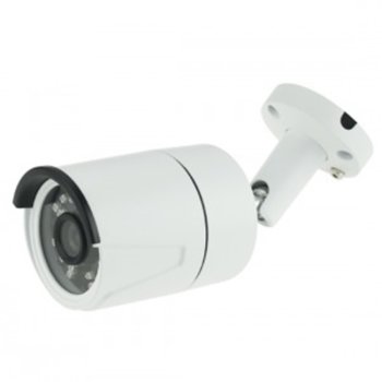 AHD/TVI/CVI/CVBS камера irLAN BOL-TAC1080F3.6SH25, насочена "bullet" камера, 2.4MPix(1080p), 3.6mm обектив, IR осветеност (до 25 m), за външен монтаж | JAR Computers AHD/TVI/CVI/CVBS BOL-TAC1080F3.6SH25