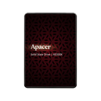 Памет SSD 2TB, Apacer AS350X, SATA 6Gb/s, 2.5"(6.35 cm), скорост на четене 560MB/s, скорост на запис 540MB/s | JAR Computers Apacer 2TB AS350X AP2TBAS350XR-1