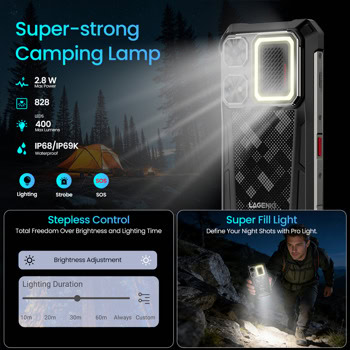 Lagenio Rhino 1 Pro 256GB/8GB Black