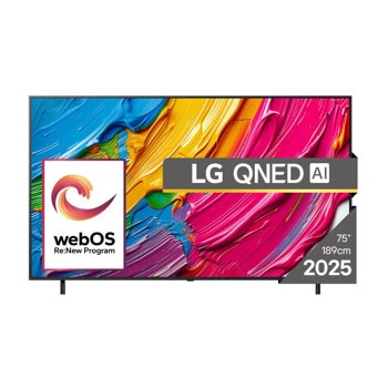 Телевизор LG 55QNED80A3A, 55" (139.7cm) 4K/UHD QNED Smart TV, HDR10, 4K Super Upscale, DVB-T2/C/S2, Wi-Fi, Bluetooth, LAN, 3x HDMI, 2x USB | JAR Computers LG 55QNED80A3A