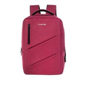 Раница за лаптоп Canyon BPE-5 Backpack (CNS-BPE5BD1), до 15.6" (39.62 cm), червена | JAR Computers Canyon Backpack for 15.6 laptop BPE-5 CNS-BPE5BD1