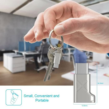 3 броя адаптер microUSB към USB-C