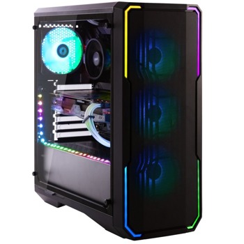 Кутия BitFenix Enso Mesh 4ARGB (BFC-ESM-150-KKWGK-4A), E-ATX/ATX/Micro ATX/Mini-ITX, 2x USB 3.0, прозорец, черна, без захранване | JAR Computers BitFenix Enso Mesh 4ARGB BLK BFC-ESM-150-KKWGK-4A