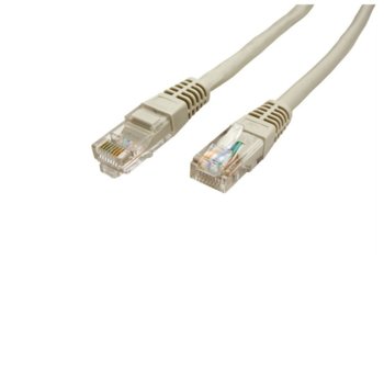 Пач кабел Roline, UTP, Cat.5e, 20m, сив | JAR Computers Roline UTP Cat.5e 20m 21.99.0520