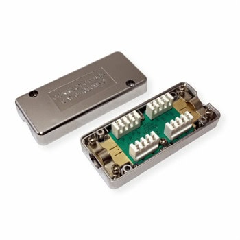 Розетка Roline 21.99.3049, за външен монтаж, 4x AWG24, STP, Cat 6a | JAR Computers Roline 21.99.3049