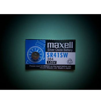 Батерия сребърна Maxell SR, 1.55V, 1 бр. SR41SW