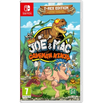 Игра за конзола New Joe & Mac: Caveman Ninja - T-Rex Edition, за Nintendo Switch | JAR Computers New Joe & Mac: Caveman Ninja - T-Rex Edition (PS4)