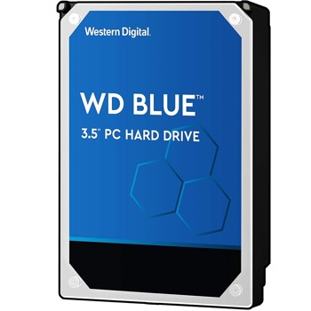 Твърд диск 4TB WD Blue WD40EZAZ, SATA 6Gb/s, 5400 rpm, 256MB кеш, 3.5" (8.89 cm) | JAR Computers WESTERN DIGITAL 4TB Blue SATA 6 Gb/s 5400 WD40EZAZ