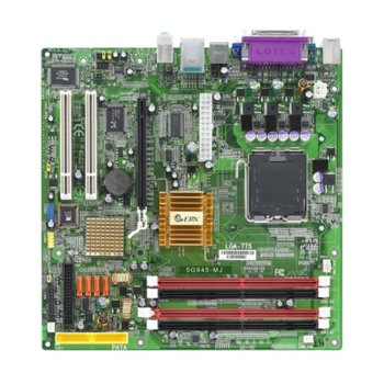 EPOX 5G945-M, i945G, S775, DDR2, VGA+PCIexpress
