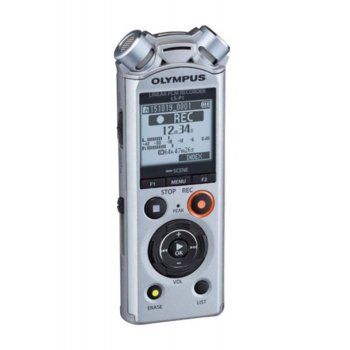 Диктофон Olympus LS-P1 LineArt PCM Recorder Video Kit, 4GB, microSD, USB, сребрист | JAR Computers Olympus LS-P1 LineArt PCM