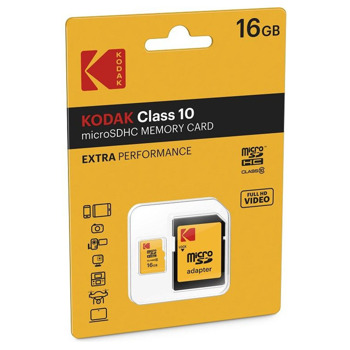 16GB microSDHC Kodak EKMSDM16GHC10CK