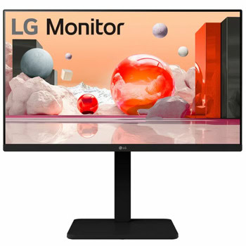 Монитор LG 24BA550-B, 23.8" (60.45cm) IPS панел, 100Hz, Full HD, 5ms, 250cd/m2, DisplayPort, HDMI, USB Hub | JAR Computers LG 24BA550-B