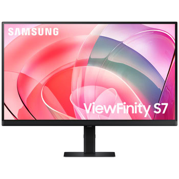 Монитор Samsung ViewFinity S7 LS-27D700EAU (2024), 27" (68.58cm) IPS панел, 4K/UHD, 5ms, Mega DCR, HDR10, 350cd/m2, DisplayPort, HDMI | JAR Computers Samsung ViewFinity S7 S70D LS27D700EAUXEN