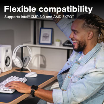 Crucial 2x8GB DDR5 5600MT/s CT2K8G56C46U5