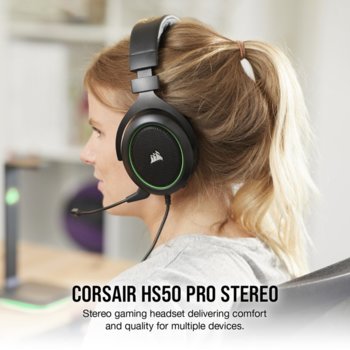 Corsair HS50 PRO Green