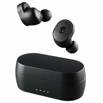Слушалки Skullcandy Sesh Anc True, безжични, Bluetooth, 4 шумопотискащи микрофона, IP55 защита, до 46 часа време на работа, черни | JAR Computers Слушалки Skullcandy Sesh Anc True Black S2TEW-P740