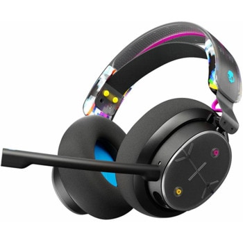 Слушалки Skullcandy Plyr (S6PPY-P003) безжични, Bluetooth 5.2, Clear Voice микрофон, гейминг, 50mm говорители, до 24 часа време на работа, черни | JAR Computers Skullcandy Plyr S6PPY-P003