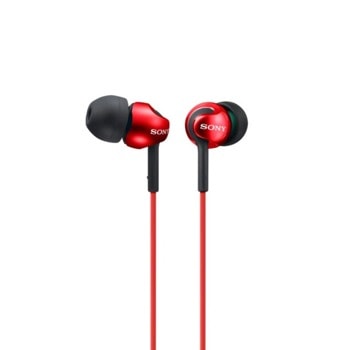 Sony Headset MDR-EX110AP red